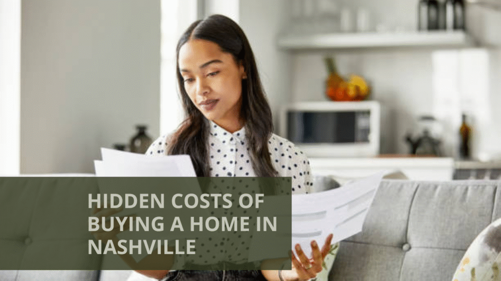 Hidden Costs of Buying a Home in Nashville